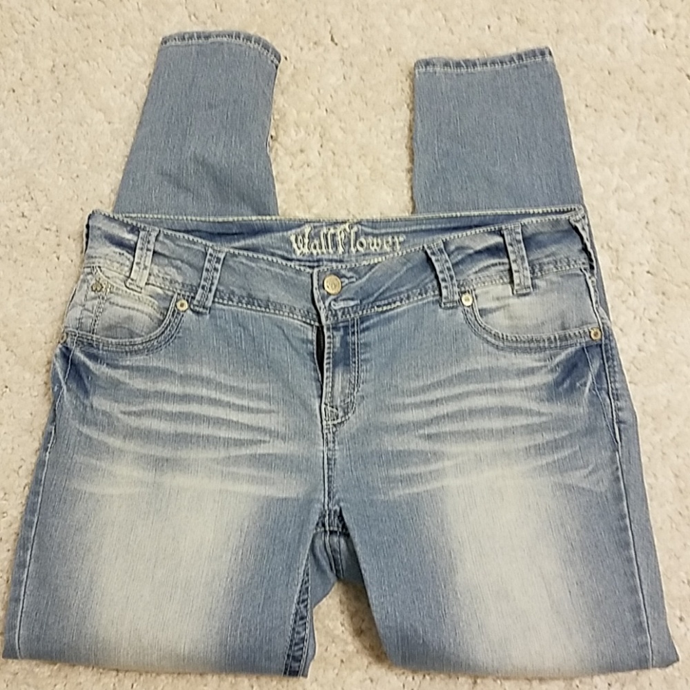 Light wash skinny Jean's size 15